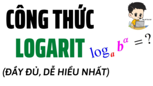 công thức logarit