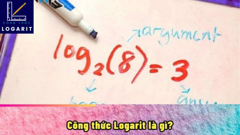 công thức tính logarit